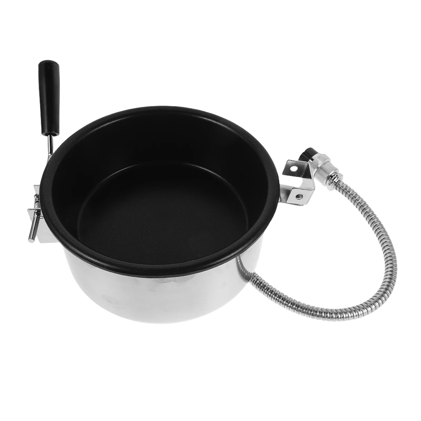 Commercial Popcorn Machine 8Oz Kettle - 8オンスのポップコーンポット。焦げ付き防止加工、素早く加熱、お手入れが簡単。アルミニウム製ポップコーンケトル。業務用機械の交換用アクセサリー。