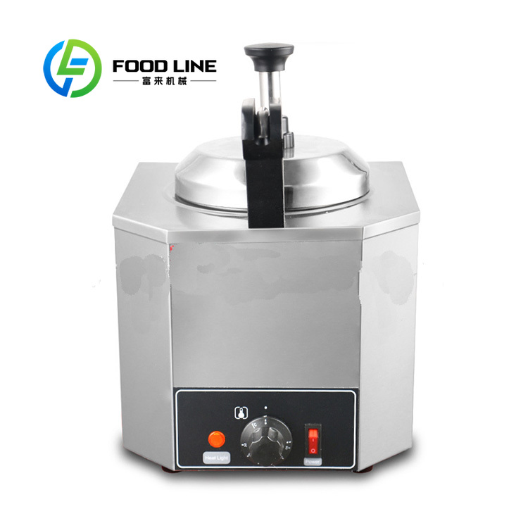 Commercial Nacho Cheese Warmer Dispenser - 業務用チーズソースウォーマー、ナチョス、チェダーヒーターディスペンサー、電気式メルティングポット、ケータリング機器（カスタマイズ可能）