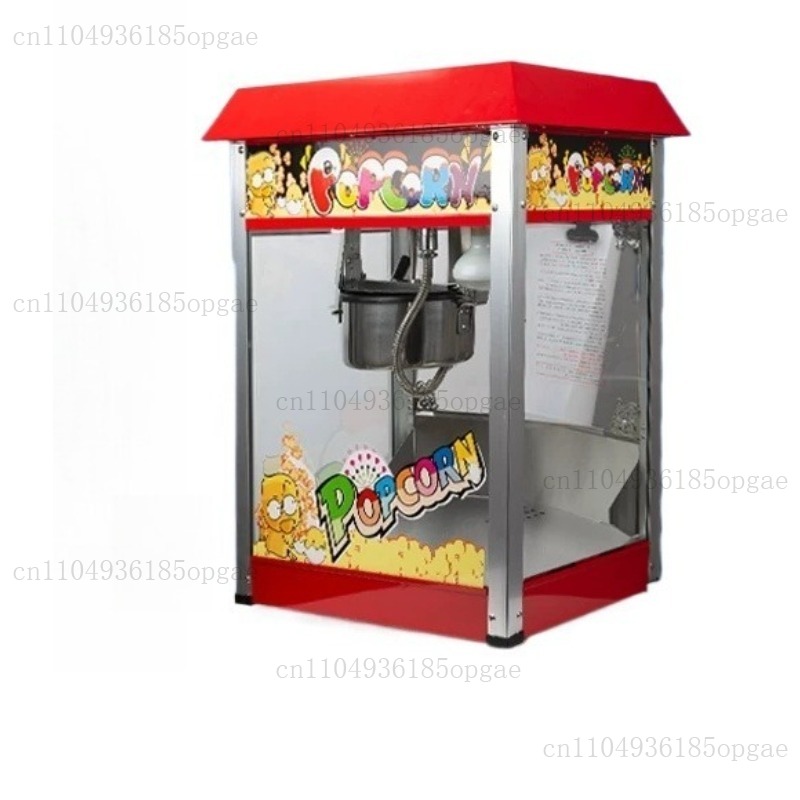 Commercial Popcorn Machine 8Oz Kettle - 赤い屋根の業務用電気ポップコーン製造機、カスタマイズ可能なポップコーンマシン、8オンスケトルポップコーンマシン