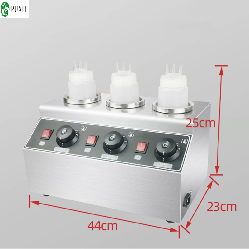 110/220V 業務用ナチョス2ボトルソースウォーマー、電 - Commercial Nacho Cheese Warmer Dispenser のレビューと価格