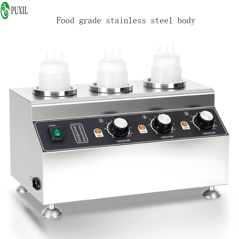 110/220V 業務用ナチョス2ボトルソースウォーマー、電 - Commercial Nacho Cheese Warmer Dispenser のレビューと価格