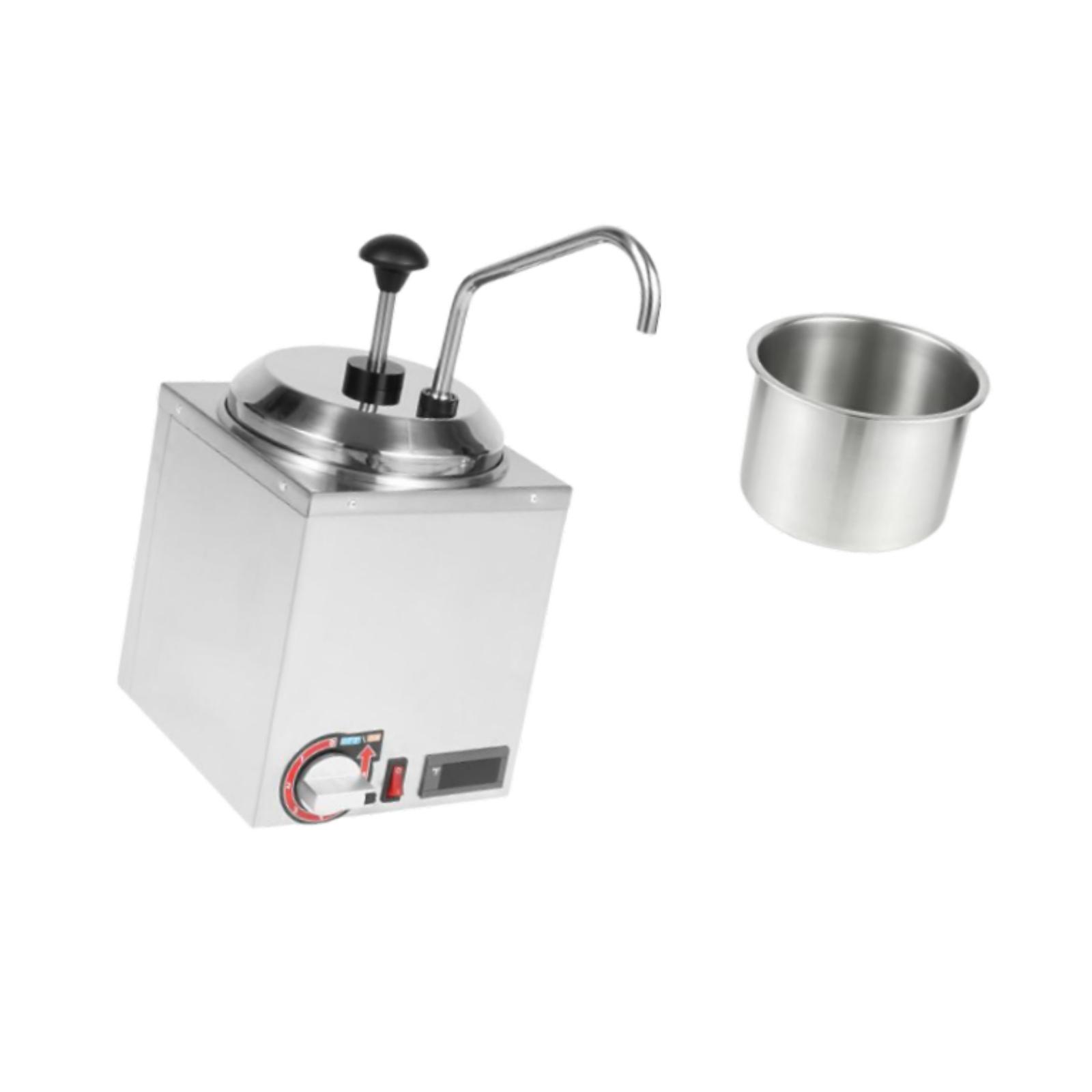 電気チーズディスペンサーソースウォーマー多機能ステンレス製ホ - Commercial Nacho Cheese Warmer Dispenser のレビューと価格