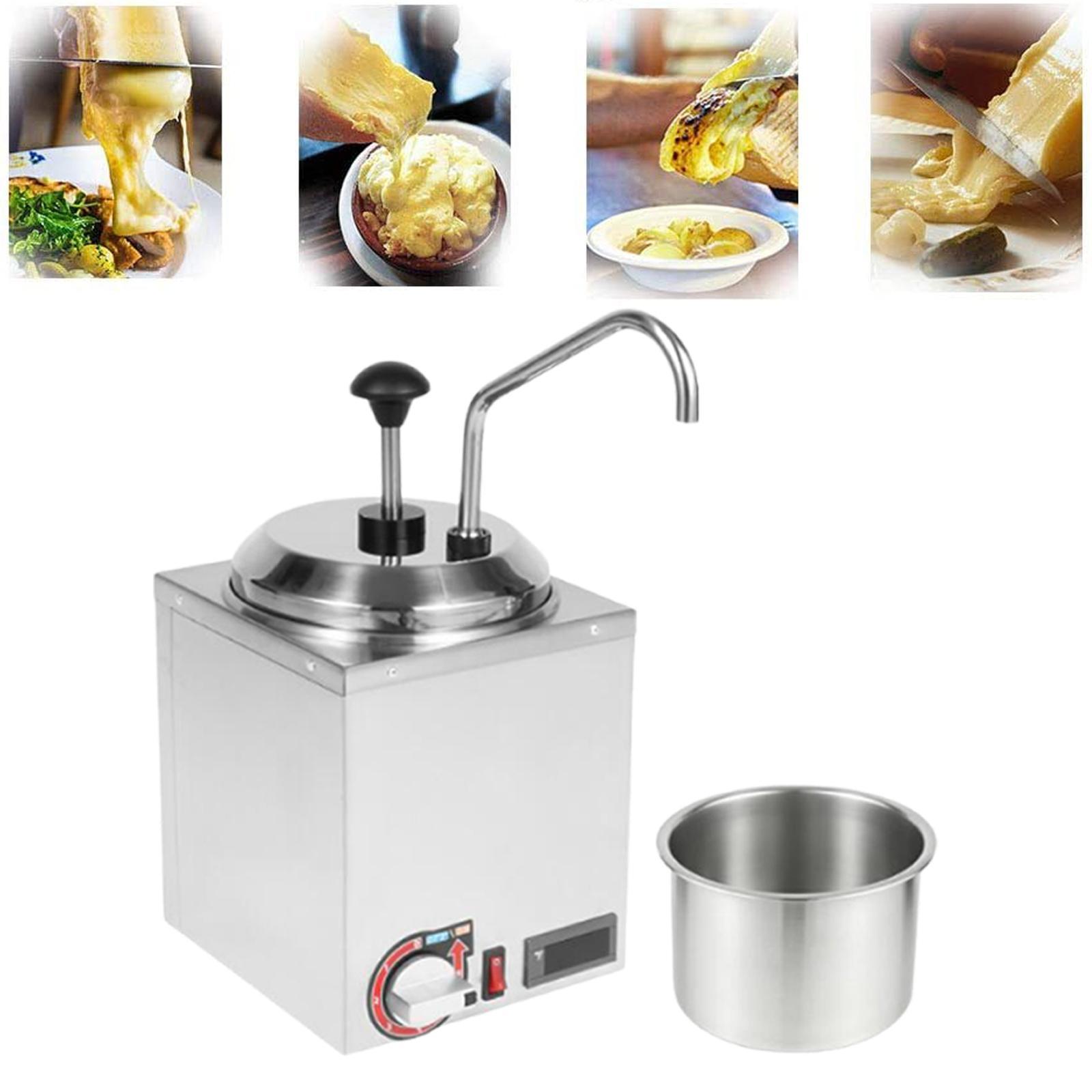 電気チーズディスペンサーソースウォーマー多機能ステンレス製ホ - Commercial Nacho Cheese Warmer Dispenser のレビューと価格