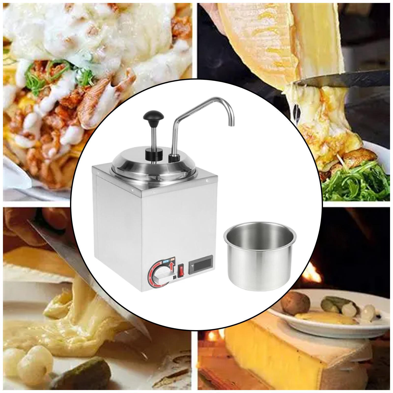 電気チーズディスペンサーソースウォーマー多機能ステンレス製ホ - Commercial Nacho Cheese Warmer Dispenser のレビューと価格