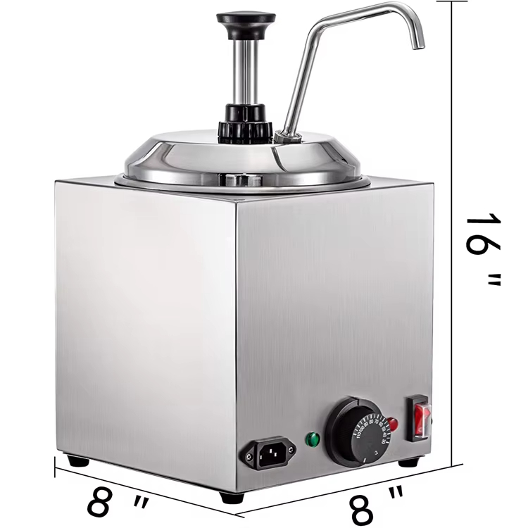 単槽ステンレス製チョコレートメルティングマシン、チーズウォー - Commercial Nacho Cheese Warmer Dispenser のレビューと価格
