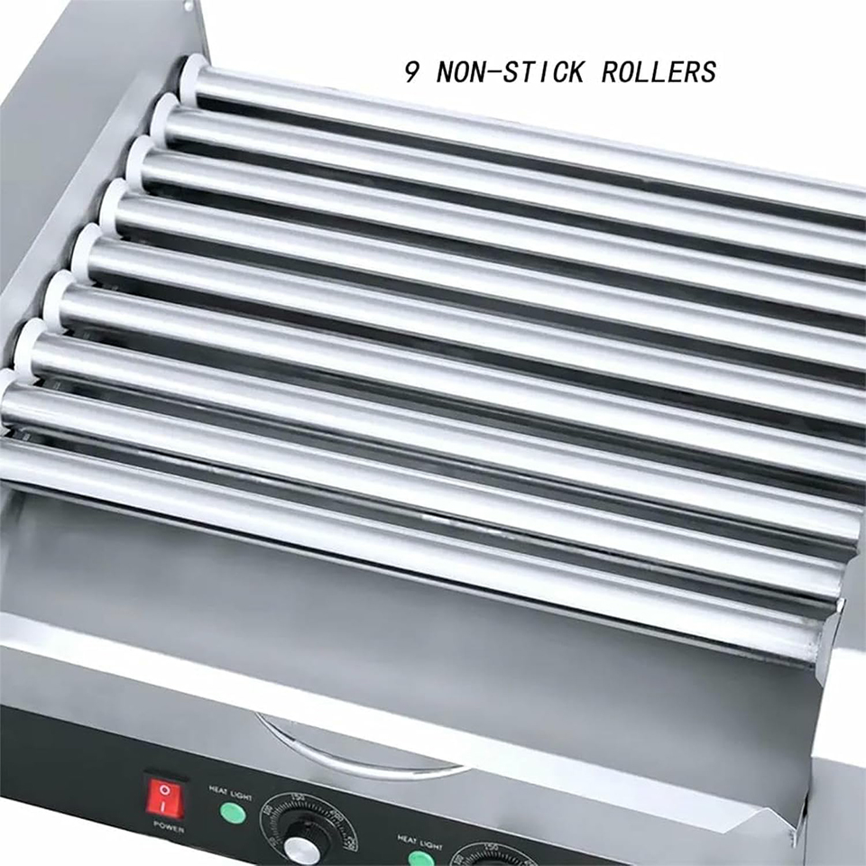 HHD09A ホットドッグローラーグリル 業務用ホットドッグ - Hot Dog Roller Grill Commercial のレビューと価格