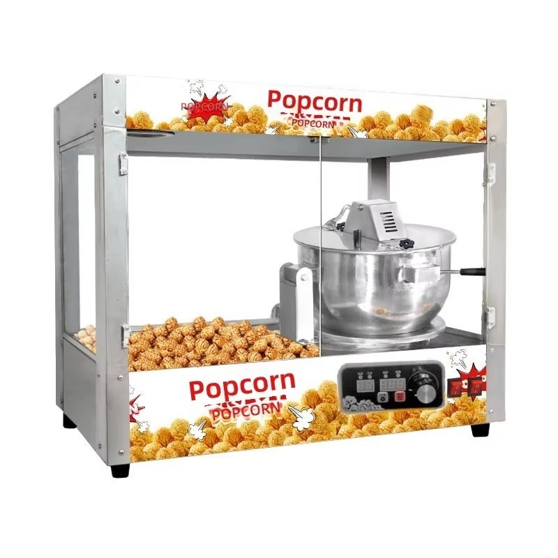 業務用16オンスポップコーンマシン、自動電気ポップコーンメー - Commercial Popcorn Maker 16Oz のレビューと価格