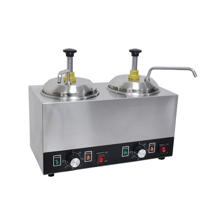 ステンレス製2槽式電気チーズウォーマーディスペンサー業務用ホ - Commercial Nacho Cheese Warmer Dispenser のレビューと価格