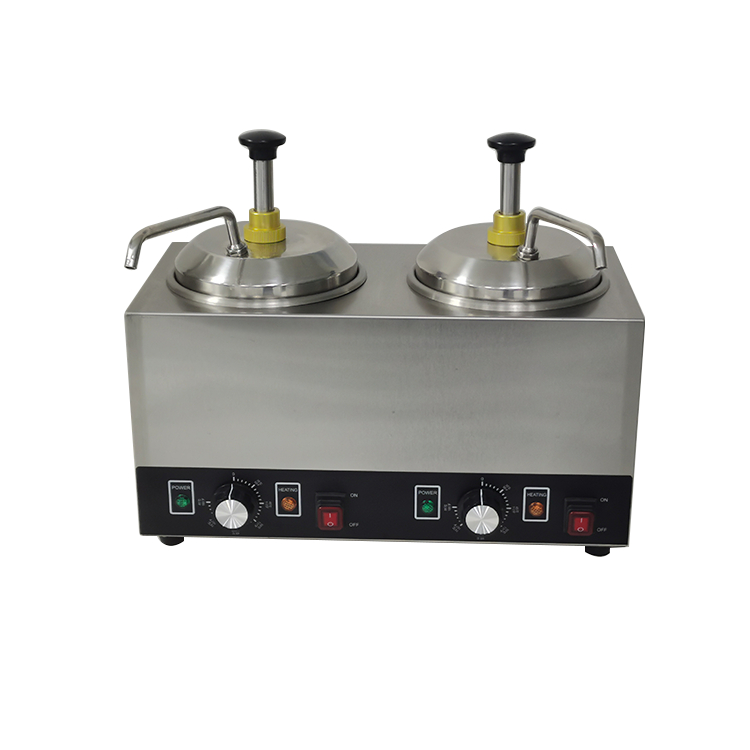 ステンレス製2槽式電気チーズウォーマーディスペンサー業務用ホ - Commercial Nacho Cheese Warmer Dispenser のレビューと価格