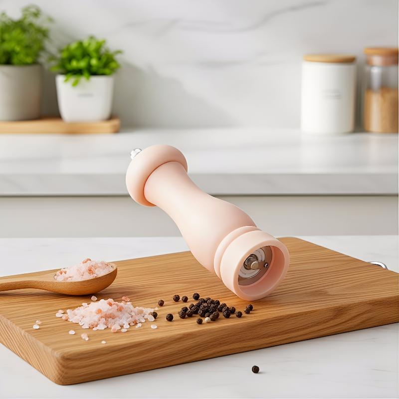 塩コショウグラインダーセット セラミックコア 粗さ調整可能  - Popcorn Seasoning Salt Butter のレビューと価格