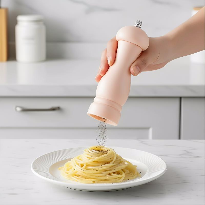 塩コショウグラインダーセット セラミックコア 粗さ調整可能  - Popcorn Seasoning Salt Butter のレビューと価格