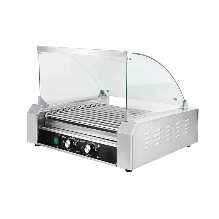 ホットドッグ11ローラー27ドッググリルホットドッグメーカー - Hot Dog Roller Grill Commercial のレビューと価格
