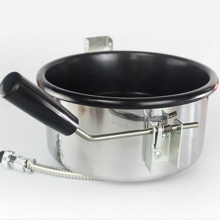 8オンスのポップコーン用ケトル鍋。焦げ付き防止加工が施されて - Commercial Popcorn Machine 8Oz Kettle のレビューと価格