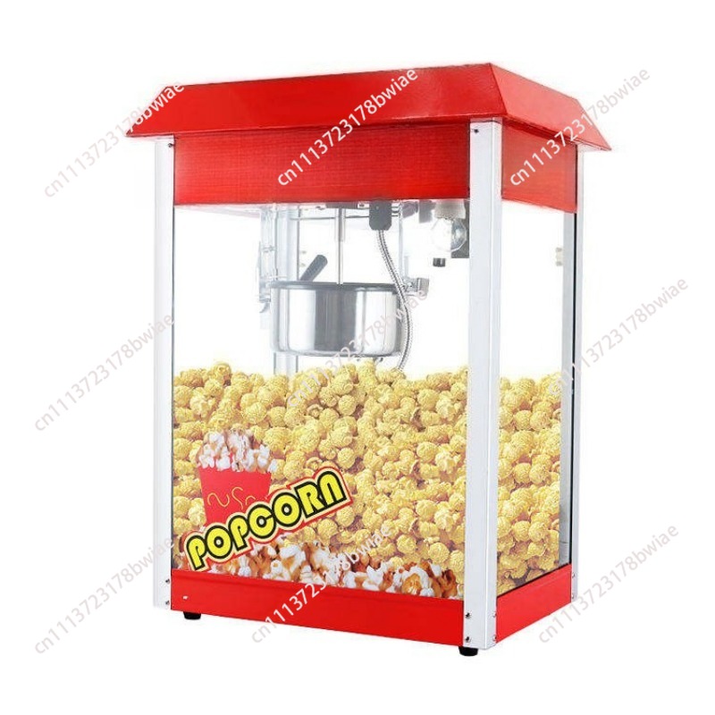 赤い屋根の業務用電気ポップコーン製造機、8オンスケトルポップ - Commercial Popcorn Machine 8Oz Kettle のレビューと価格