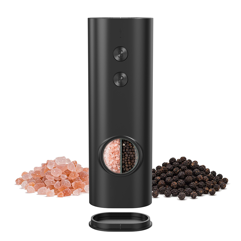 1個/2個 ミニUSB充電式自動ペッパーグラインダー 調整可 - Popcorn Seasoning Salt Butter のレビューと価格