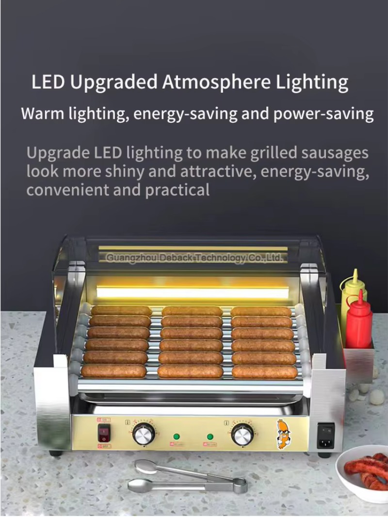 新型業務用ローラーソーセージグリル 5本用 ステンレス製ホッ - Hot Dog Roller Grill Commercial のレビューと価格