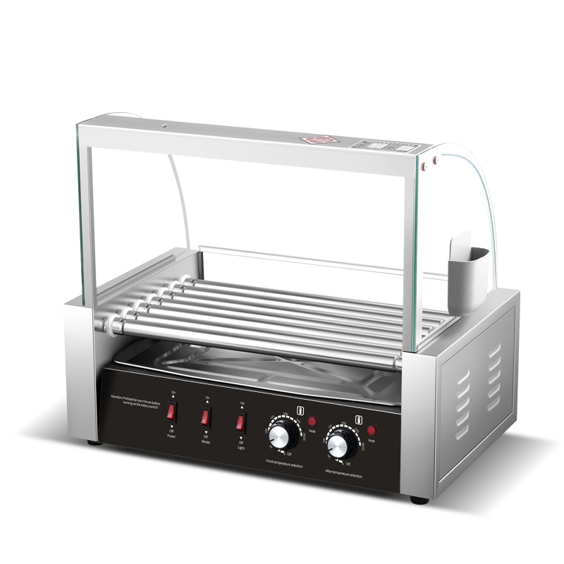 業務用ホットドッグマシン、効率的なソーセージ焼き用ホットドッ - Hot Dog Roller Grill Commercial のレビューと価格