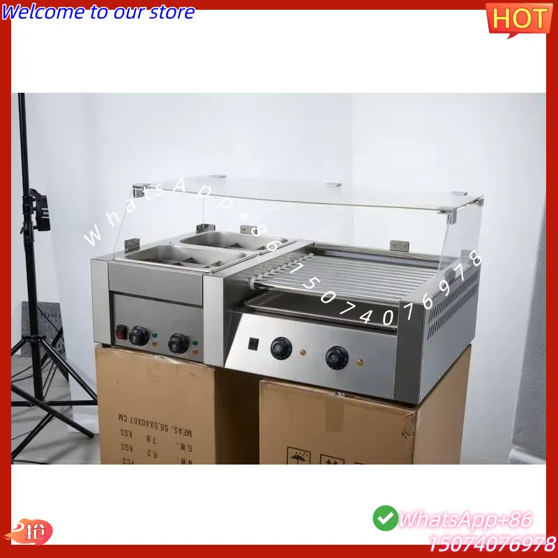 2026年11ローラー電気ホットドッグローラーグリルとオデン - Hot Dog Roller Grill Commercial のレビューと価格