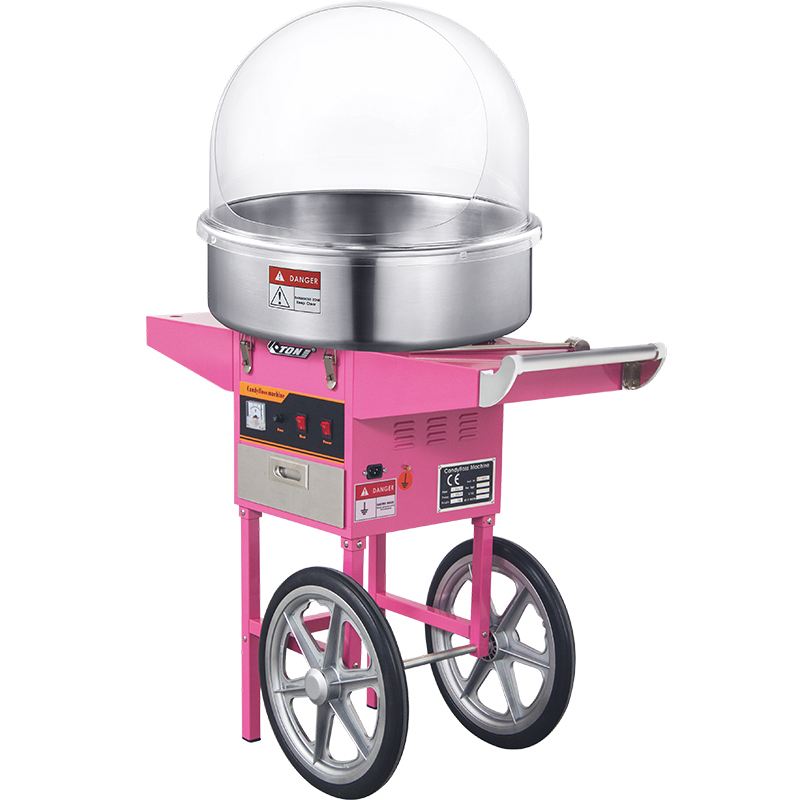 標準的な業務用綿菓子製造機（カート付き自動綿菓子メーカー） - Commercial Cotton Candy Cart のレビューと価格