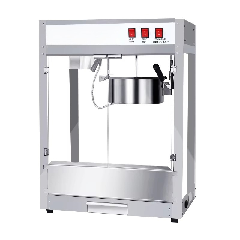 8オンスケトル付き業務用映画館向け全自動電気加熱ポップコーン - Commercial Popcorn Machine 8Oz Kettle のレビューと価格