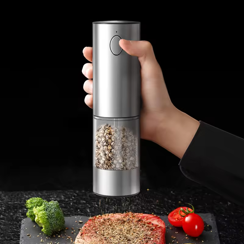1/2 個自動ペッパーグラインダーソルトアンドペッパーグライ - Popcorn Seasoning Salt Butter のレビューと価格