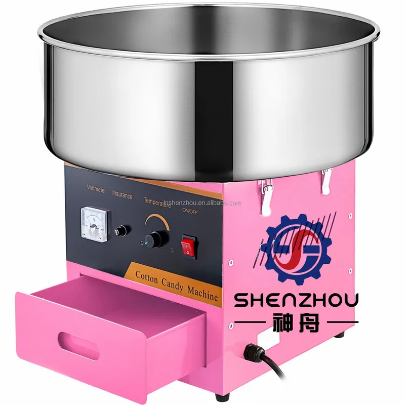 2026年式電動プロ仕様全自動フラワーコットンキャンディマシ - Commercial Cotton Candy Cart のレビューと価格