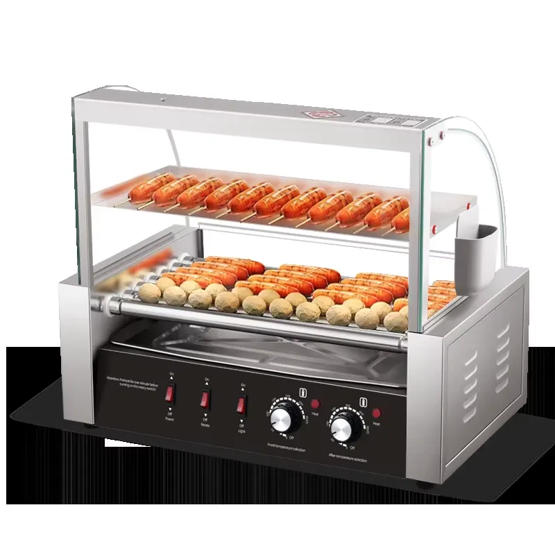 2026年式業務用ステンレス製ホットドッグローラーグリルマシ - Hot Dog Roller Grill Commercial のレビューと価格