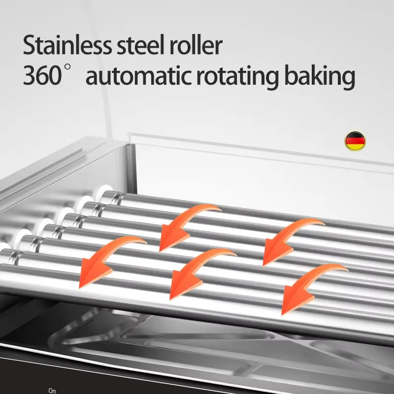 2026年式業務用ステンレス製ホットドッグローラーグリルマシ - Hot Dog Roller Grill Commercial のレビューと価格