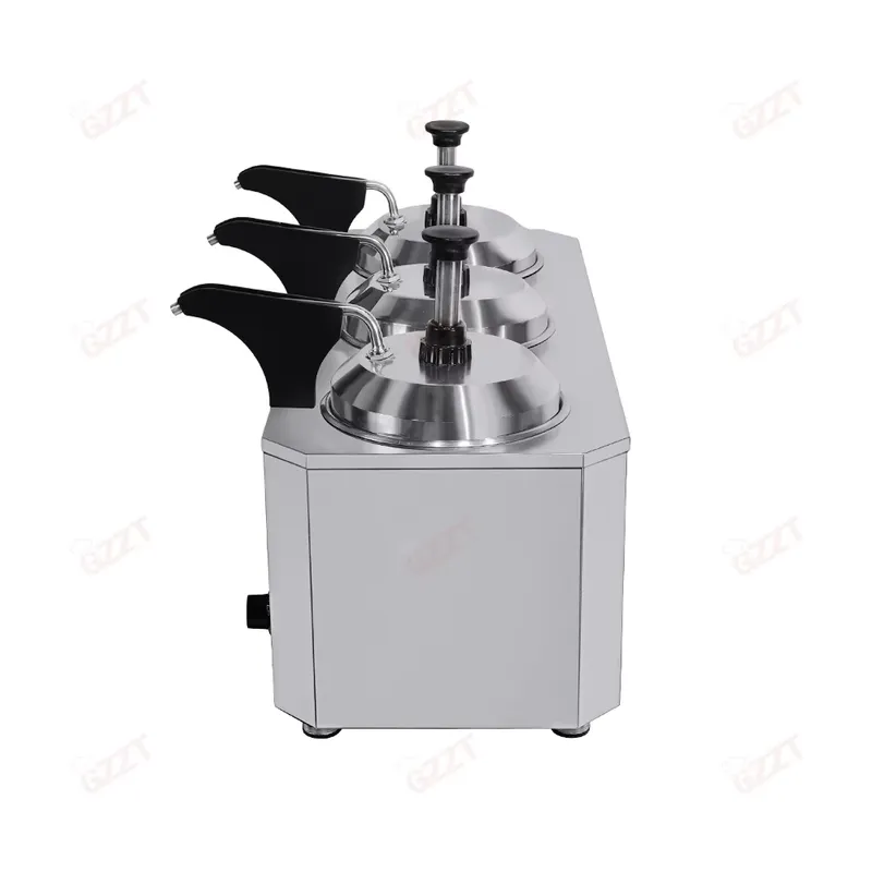 トリプルバレル 6L ホットナチョスチーズウォーマー（ポンプ - Commercial Nacho Cheese Warmer Dispenser のレビューと価格