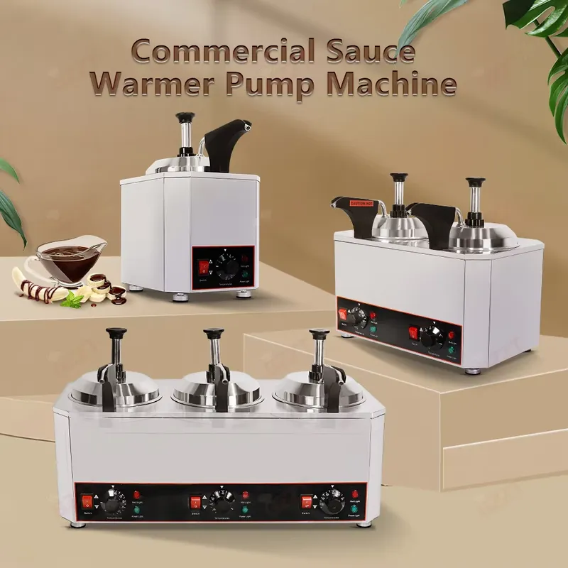 トリプルバレル 6L ホットナチョスチーズウォーマー（ポンプ - Commercial Nacho Cheese Warmer Dispenser のレビューと価格